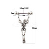 Skeleton Alloy Nipple Rings FS-WG2EDE7-01-5