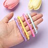 60G 10 Colors Handmade Polymer Clay Beads CLAY-YW0001-93-5