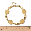 304 Stainless Steel Link Bracelets for Women BJEW-A042-01G-3