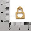 304 Stainless Steel Charms STAS-L281-004G-3