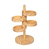 4-Tier Rotating Round Wood Jewelry Towers WD-CBA95BD-02A-2