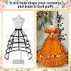 Polyester & Steel Wire Skirt 5 Hoop Petticoat for Wedding Dress Ball Gown DIY-WH0591-493B-3