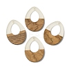 Luminous Glow in the Dark Wood & Resin Pendant WOOD-H104-15-1