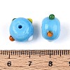 Handmade Lampwork Bumpy Beads LAMP-ZX003-07-04-4