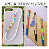 100Pcs 5 Styles Transparent Acrylic Beads TACR-TA0001-54B-9