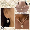 8Pcs 8 Styles Alloy Enamel Pendants ENAM-YW0006-53-5