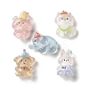 Transparent Resin Cabochons X-RESI-K043-26-1