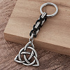 304 Stainless Steel Triqueta Keychains LS-GS1230-4