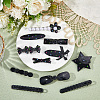 Zinc Alloy & Iron & Resin Alligator Hair Clips PHAR-SP0001-05-3