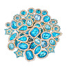 100Pcs Teardrop/Heart/Star Sew on Rhinestones GACR-TA0001-07F-2