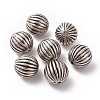 CCB Plastic Corrugated Beads CCB-L006-04AS-1
