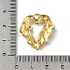 304 Stainless Steel Pendants STAS-V006-03G-04-3