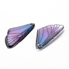 Transparent Resin Pendants RESI-Q216-001C-2