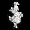3D Flower Polyester Embroidery Sew on Appliques DIY-WH20010-35A-02-1