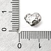 Brass Micro Pave Clear Cubic Zirconia Beads KK-U061-15C-P-3