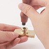 Wax Seal Brass Stamp Head AJEW-WH0215-044-4