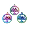 304 Stainless Steel Pendants STAS-R135-18P-1