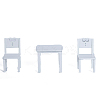 Miniature Wooden Table Chair Educational Furniture Model MIMO-PW0001-093A-1