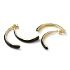 Alloy Enamel Stud Earrings EJEW-A047-02B-2