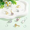 DIY Blank Dome Earring Making Kit STAS-UN0047-79-2