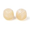 Opaque Acrylic Beads X-OACR-ZX006-33A-1