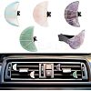 4Pcs Moon Gemstone Car Air Vent Clips AJEW-PH00496-02-1