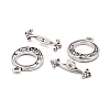 Tibetan Style Alloy Toggle Clasps LF1081Y-NF-2