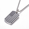 304 Stainless Steel Pendant Necklaces NJEW-F264-01P-2