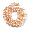 Natural Cultured Freshwater Pearl Beads Strands PEAR-L033-30E-3