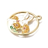 Alloy Enamel Pendants FIND-G090-03A-02-2