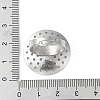 Non-Tarnish 304 Stainless Steel Sieve Ring Settings STAS-K278-06B-P-4