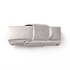 Tarnish Resistant 201 Stainless Steel Watch Band Clasps STAS-P221-22A-P-1