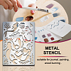 Custom Stainless Steel Metal Cutting Dies Stencils DIY-WH0289-065-4