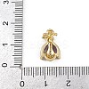 Brass Micro Pave Cubic Zirconia Charms KK-D409-37G-C-3