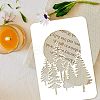 PET Hollow out Drawing Painting Stencils Sets for Kids Teen Boys Girls DIY-WH0172-833-3