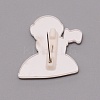 Astronaut with Flag Brooch Pin JEWB-SZC0001-18-2
