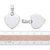 Tarnish Resistant Fashionable 304 Stainless Steel Stamping Blank Tag Pendants STAS-J002A-01-7