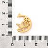 Brass Micro Pave Cubic Zirconia Pendants KK-F901-04B-G-3