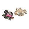 Alloy Enamel Pendants FIND-C085-06LG-2