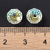 AB Color Plated Glass Beads EGLA-P059-03B-AB14-3