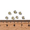 Transparent Stripe Glass Seed Beads GLAA-NH0001-06G-3