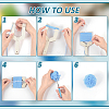 Wood Pom Pom Maker Kit WOOD-WH0050-008-4