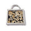 Natural Dalmatian Jasper Pendants G-G977-04P-04-3