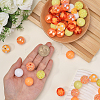 60Pcs 10 Styles Resin Rhinestone Beads RESI-PA0001-03-3