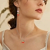 10Pcs 2 Colors Rack Plating Alloy Enamel Pendants FIND-YW0007-10-6