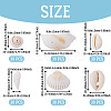 DIY Natural Shell Jewelry Making Finding Kits DIY-BT0001-37-4
