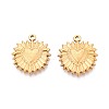 304 Stainless Steel Pendants LS-STAS-M337-01A-G-1