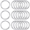 Zinc Alloy Spring Gate Rings FIND-SP0001-08D-1