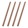 Round Walnut Wooden Sticks LS-WOOD-WH0034-27B-1