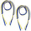 Two Tone Graduation Ribbon Leis FIND-WH0423-78C-1